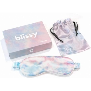 image:imageBlissy Silk Sleep Mask  Eye Sleeping Mask for Women amp Men for Total Blackout  100 Pure Mulberry Silk 22 Momme 6a Fibers  Blindfold Sleep Mask Side Sleeper Eye Cover OliveTie Dye